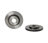 2x Brake disc internally vented 09.C940.11 BREMBO for MITSUBISHI GRANDIS