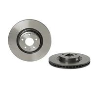 2x Brake disc internally vented 09.D059.11 BREMBO for AUDI A4 B9 A4 B9 Avant A5
