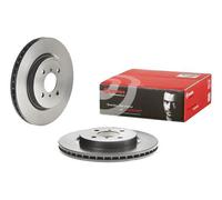 Brembo Brake Disc Set Internally Vented fits Suzuki Swift III 2010-2017 1.2 1.6