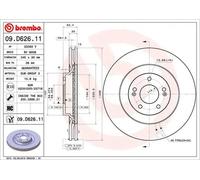 Brembo Brake Disc Single 09.D626.11