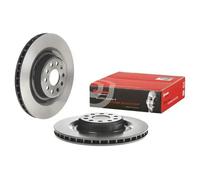 Brembo Brake Disc 09.D773.11 365/28/9 Internally Vented Coated High-Carbon Rear - Tesla Model S/X