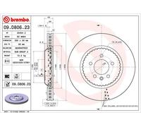 BREMBO 09.D806.23 Brake disc