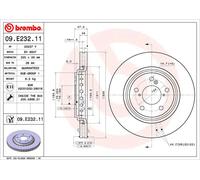 BREMBO 09.E232.11 Brake disc