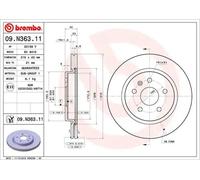 Brake Disc OPEL INSIGNIA B Grand Sport 2.0 09.N363.11