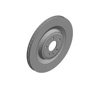 2x Brake disc internally vented 100.3362.20 ZIMMERMANN for AUDI A7 Sportback