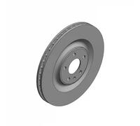 2x Brake disc internally vented 100.3376.20 ZIMMERMANN for AUDI VW