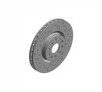 2x Brake disc internally vented 110.2215.52 ZIMMERMANN for ALFA ROMEO 166