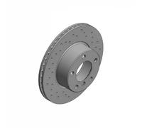2x Brake disc internally vented 150.1284.52 ZIMMERMANN for BMW 5 5 Touring