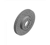 2x Brake disc internally vented 150.1297.52 ZIMMERMANN for BMW X5