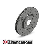 2x Brake disc internally vented 150.2944.20 ZIMMERMANN for MINI MINI