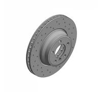 2x Brake disc internally vented 150.3408.52 ZIMMERMANN for BMW 7