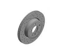 2x Brake disc internally vented 150.3431.52 ZIMMERMANN for BMW X3