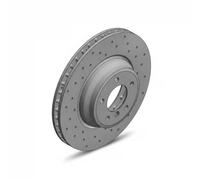 2x Brake disc internally vented 150.3441.52 ZIMMERMANN for BMW X1 3 3 Touring