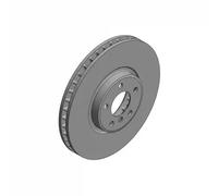 2x Brake disc internally vented 150.3442.20 ZIMMERMANN for BMW X5
