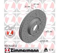 ZIMMERMANN 150.3448.52 Brake disc