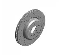2x Brake disc internally vented 150.3483.52 ZIMMERMANN for BMW 5 6 Convertible