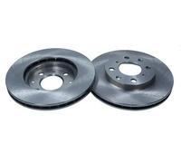 2x Brake disc internally vented 19-2517 MAXGEAR for HONDA CAPA LOGO JAZZ II
