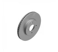 2x Brake disc internally vented 200.2525.20 ZIMMERMANN for NISSAN MICRA IV NOTE