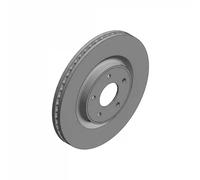 2x Brake disc internally vented 200.2533.20 ZIMMERMANN for NISSAN RENAULT