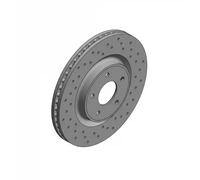2x Brake disc internally vented 200.2533.52 ZIMMERMANN for NISSAN RENAULT
