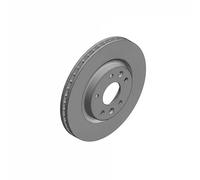 2x Brake disc internally vented 200.2534.20 ZIMMERMANN for NISSAN RENAULT