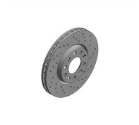 2x Brake disc internally vented 230.2314.52 ZIMMERMANN for ALFA ROMEO JEEP FIAT