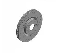 2x Brake disc internally vented 230.2366.52 ZIMMERMANN for FIAT ALFA ROMEO