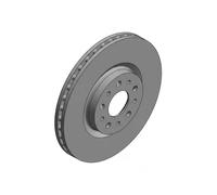 2x Brake disc internally vented 230.2385.20 ZIMMERMANN for FIAT TIPO Saloon