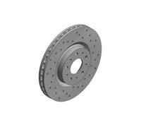2x Brake disc internally vented 230.2385.52 ZIMMERMANN for FIAT TIPO Saloon