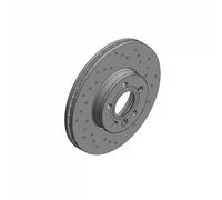 2x Brake disc internally vented 250.1346.52 ZIMMERMANN for VW FORD SEAT