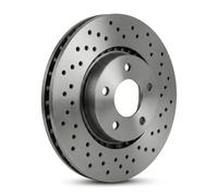 2x Brake disc internally vented 250.1375.52 ZIMMERMANN for FORD MONDEO V Saloon