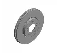 2x Brake disc internally vented 280.3158.20 ZIMMERMANN for HONDA ACCORD VI