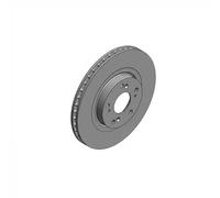 2x Brake disc internally vented 280.3161.20 ZIMMERMANN for HONDA