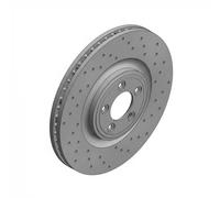 2x Brake disc internally vented 290.2264.52 ZIMMERMANN for JAGUAR XF I XJ