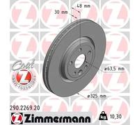 ZIMMERMANN 290.2269.20 Brake disc