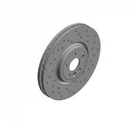 2x Brake disc internally vented 290.2270.52 ZIMMERMANN for JAGUAR LAND ROVER