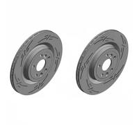 2x Brake disc internally vented 290.2271.53 ZIMMERMANN for LAND ROVER JAGUAR