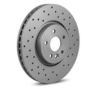2x Brake disc internally vented 290.2272.52 ZIMMERMANN for JAGUAR XE