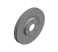 2x Brake disc internally vented 320.3824.52 ZIMMERMANN for KIA OPTIMA