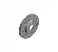 2x Brake disc internally vented 370.3069.52 ZIMMERMANN for MAZDA MX-5