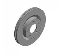 2x Brake disc internally vented 380.2113.20 ZIMMERMANN for MITSUBISHI GRANDIS