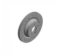 2x Brake disc internally vented 400.3672.52 ZIMMERMANN for MERCEDES-BENZ CLS