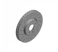 2x Brake disc internally vented 400.3673.52 ZIMMERMANN for MERCEDES-BENZ