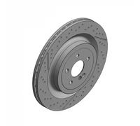 2x Brake disc internally vented 400.5534.20 ZIMMERMANN for MERCEDES-BENZ SL