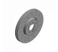 2x Brake disc internally vented 400.5549.20 ZIMMERMANN for MERCEDES-BENZ CLA GLB