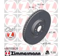 ZIMMERMANN 400.5558.20 Brake disc