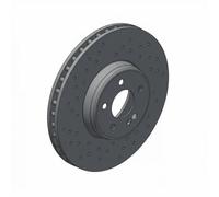2x Brake disc internally vented 400.5578.30 ZIMMERMANN for MERCEDES-BENZ C-CLASS