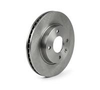 2x Brake disc internally vented 430.2637.20 ZIMMERMANN for OPEL KARL