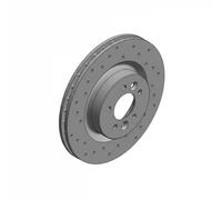 2x Brake disc internally vented 450.5213.52 ZIMMERMANN for LAND ROVER