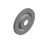 ZIMMERMANN Rear Brake Disc 450.5216.52 Internally Vented Fits Land Rover Set of 2